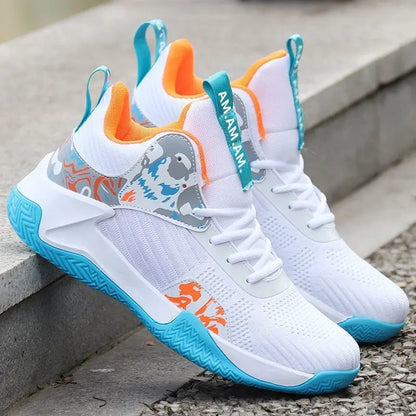 Chaussures de Basketball pour Homme – Baskets de Sport à Amorti, Confortables et Résistantes, Sneakers Jeunesse pour le Jeu et l’Entraînement🚚 Livraison rapide en 8 à 12 jours ouvrés depuis la France FelizShop