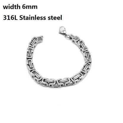 Bracelet Chaîne Cubaine en Acier Inoxydable 316L – Style Figaro Unisexe – Bijou Vintage & Tendance🚚 Livraison rapide en 8 à 12 jours ouvrés depuis la France FelizShop