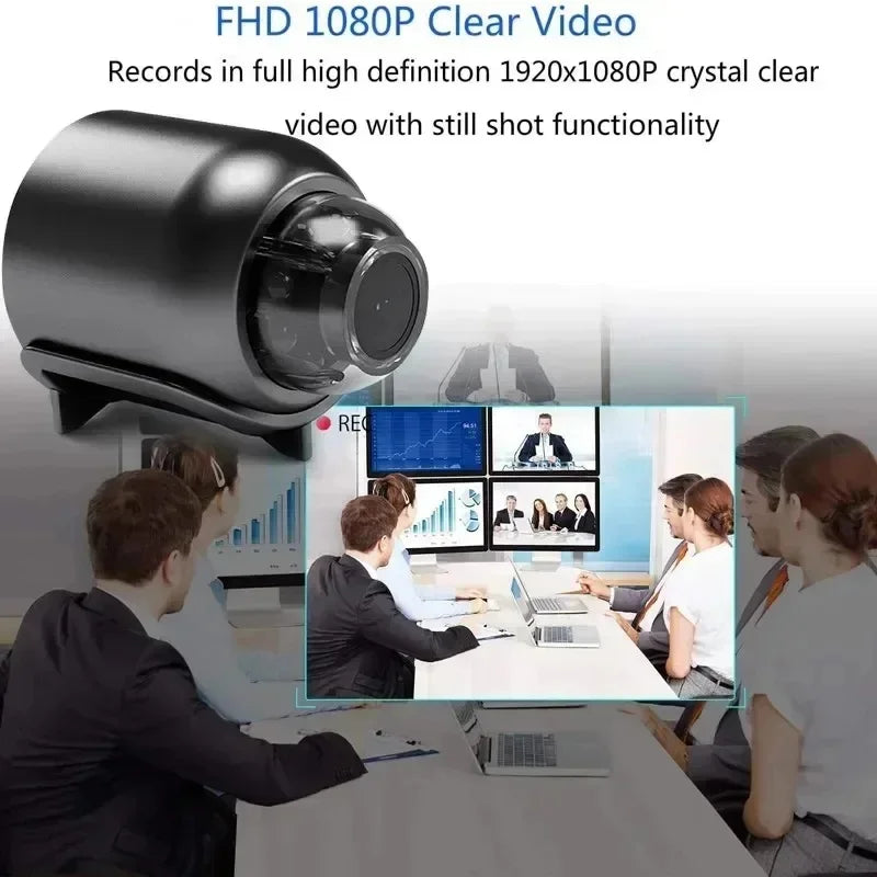 Caméra de Surveillance Mini WiFi 1080P HD – Caméra Intelligente d’Intérieur avec Vision Nocturne, Détection Humaine AI, Audio/Vidéo Sans Fil, Sécurité Domestique 
🚚 Livraison rapide en 8 à 12 jours ouvrés FelizShop