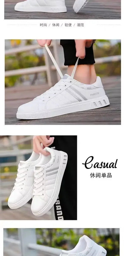 Baskets Décontractées Homme – Chaussures Plates en Similicuir Respirant, Légères et Confortables, Style Sport Chic, Coloris Blanc
🚚 Livraison rapide en 8 à 12 jours ouvrés depuis la France FelizShop