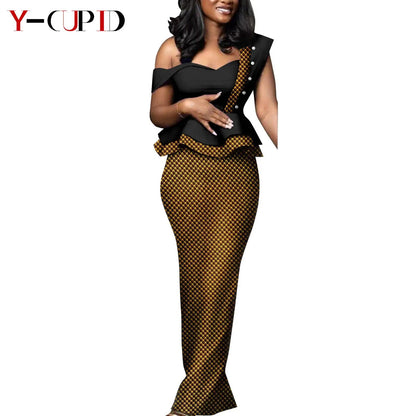 Tenue Africaine Couple – Robe Femme & Ensemble Homme FelizShop
