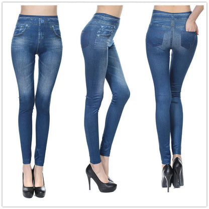 Women Jean Leggings Fitness Pants High Waist Gym Leeggings High Elastic Hip Liftting Fashion Slim Running Cycling Yoga Tights
🚚Livraison gratuite rapide et sécurisé FR FelizShop