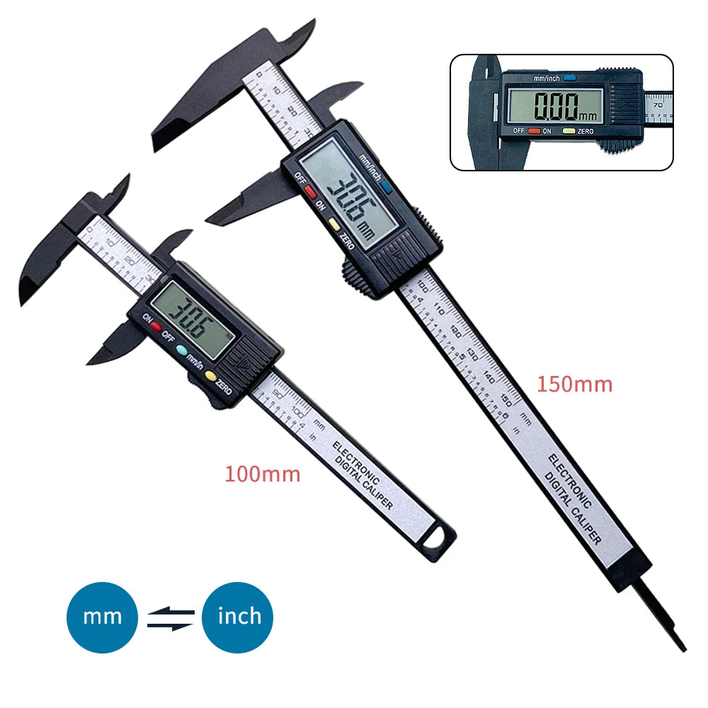 Pied à Coulisse Numérique Électronique – 100 mm / 150 mm🚚Livraison gratuite rapide et sécurisé FR FelizShop