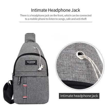 Banane Homme Imperméable – Grande Capacité & Sangle Ajustable
 env. 30 cm (L) x 15 cm (H) x 10 cm (P)
Matériaux : tissu Oxford imperméable + fermetures éclair renforcées
Capacité : plusieurs poches zippées pour té FelizShop