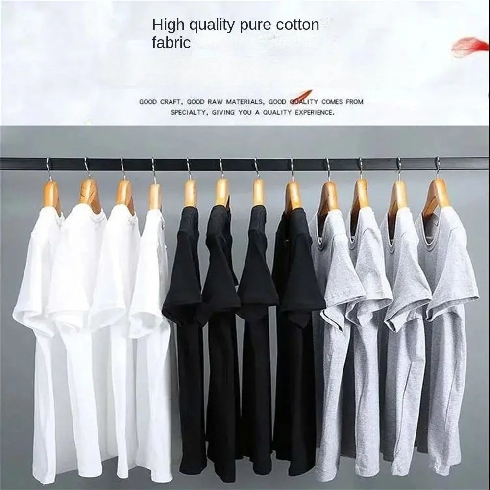 T-shirt Unisexe d’Été en Coton – Col Rond Uni🚚 Livraison rapide en 8 à 12 jours ouvrés depuis la France FelizShop