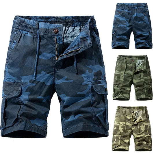 Cargo Shorts Men Spring Summer Breeches Cotton Bermuda Camouflage Denim Casual Multi-Pocket Pants Clothing Men’s Cargo Short 🚚 Livraison rapide en 8 à 12 jours ouvrés depuis la France FelizShop