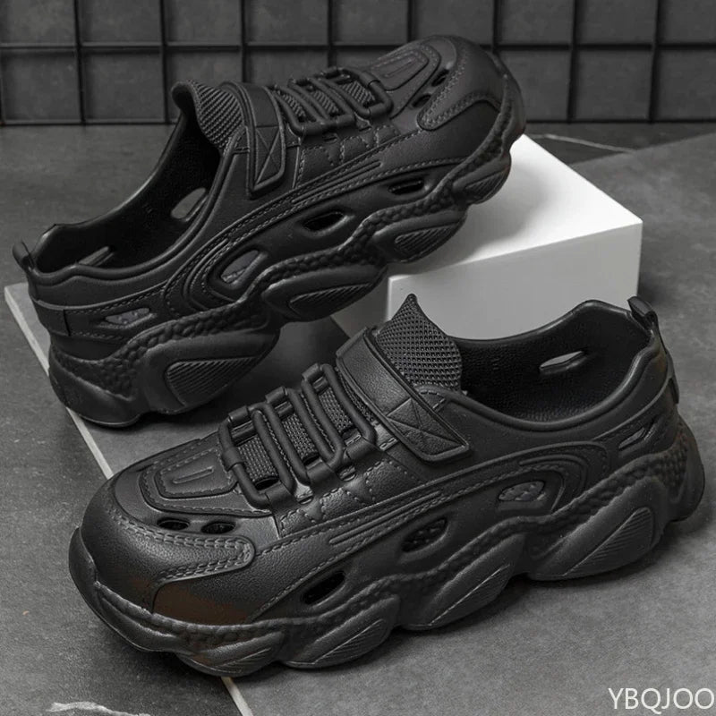Sandales Homme Tendance 2025 – Design Monobloc à Semelle Épaisse Antidérapante | Chaussures Mode Résistantes Unisexe🚚 Livraison rapide en 8 à 12 jours ouvrés depuis la France FelizShop