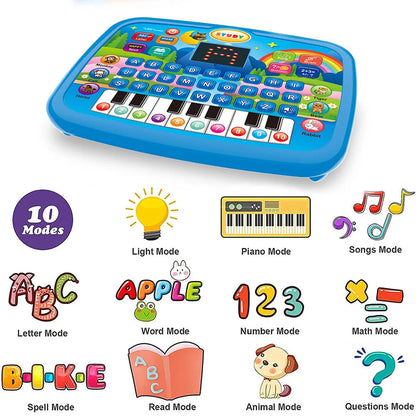 Tablette Éducative Enfant 3+ – Jeu Interactif Lecture, Maths, Musique + Clavier Électronique | Jouet Cadeau Anniversaire / Noël
🚚Livraison gratuite rapide et sécurisé FR FelizShop