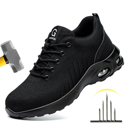 Chaussures de Sécurité Unisexe – Baskets de Travail Respirantes avec Coque en Acier, Résistantes aux Perforations, Confort et Protection
🚚 Livraison rapide en 8 à 12 jours ouvrés depuis la France FelizShop