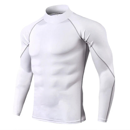 T-shirt de Sport Homme à Manches Longues – Haut de Compression Séchage Rapide, Idéal pour le Fitness, la Musculation, le Running et le Training🚚 Livraison rapide en 8 à 12 jours ouvrés depuis la France FelizShop