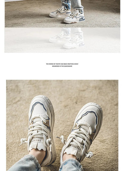 Baskets Chunky Homme 2025 – Sneakers Streetwear à Semelle Épaisse Antidérapante | Style Tendance Jeune & Urbain🚚 Livraison rapide en 8 à 12 jours ouvrés depuis la France FelizShop