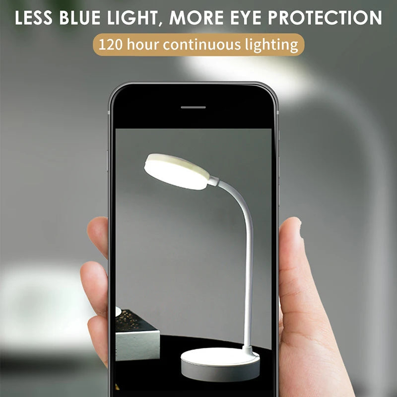 LED Desk Lamp 3 Levels Dimmable USB Rechargeable Battery Powered Portable Touch Table Light Eye Protection For Bedroom Bedside 🚚 Livraison rapide en 8 à 12 jours ouvrés depuis la France FelizShop
