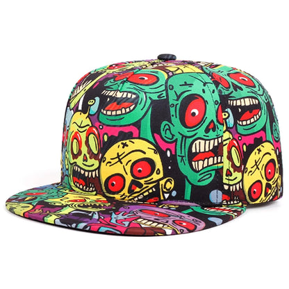 Men's Lion Animal Cartoon Printing Baseball Hat Hip Hop Fashion Women's Snapback hat Leisure Sports Button Hat Adjustable 🚚 Livraison rapide FelizShop