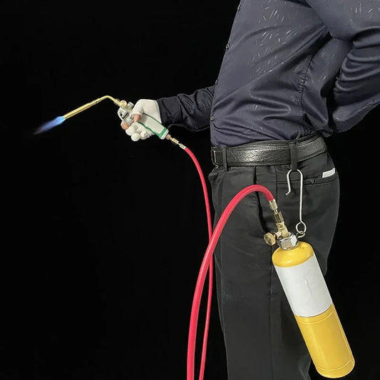 Chalumeau Propane Professionnel avec Double Interrupteur & Tuyau 1,6 m FelizShop