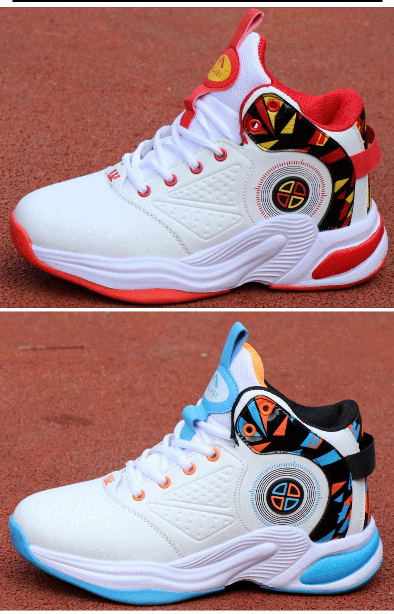 Chaussures de Basketball pour Homme – Baskets de Sport à Amorti, Confortables et Résistantes, Sneakers Jeunesse pour le Jeu et l’Entraînement🚚 Livraison rapide en 8 à 12 jours ouvrés depuis la France FelizShop