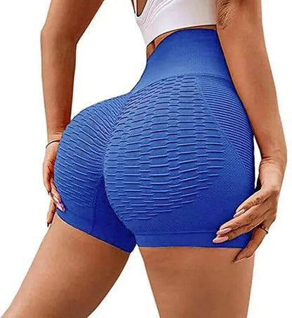 Women Sport Shorts High Waist Push Up Booty Workout Short Sexy Tummy Control Yoga Tights Seamless Fitness Hip Lifting Sportswear FelizShop