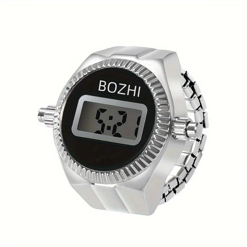 Bague Montre Électronique – Anneau Créatif Homme & Femme pour Lire l’Heure FelizShop