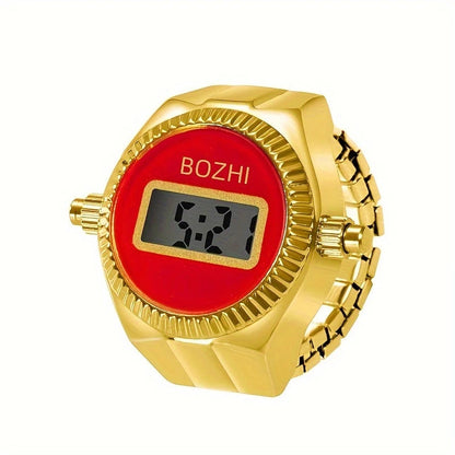 Bague Montre Électronique – Anneau Créatif Homme & Femme pour Lire l’Heure FelizShop