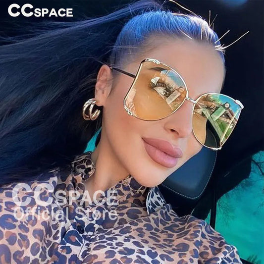45476 Metal Square Gradient Sunglasses Men Women Pearl Decoration Brand Glasses Designer Fashion Male Female Shades 🚚 Livraison rapide en 8 à 12 jours ouvrés depuis la France FelizShop