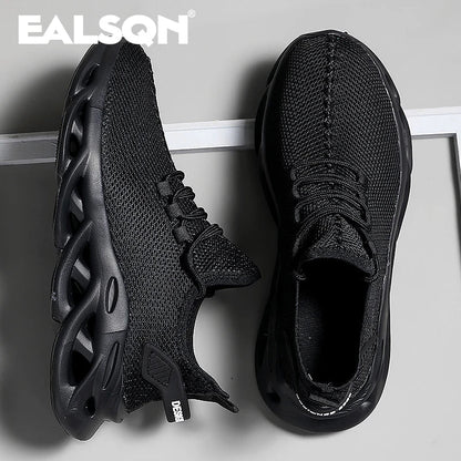 Chaussures de sport homme pour course et jogging — Sneakers décontractées noires ou marron — Mesh respirant, légères, absorption des chocs — Chaussures tennis et outdoor femme🚚 Livraison rapide en 8 à 12 jours o FelizShop
