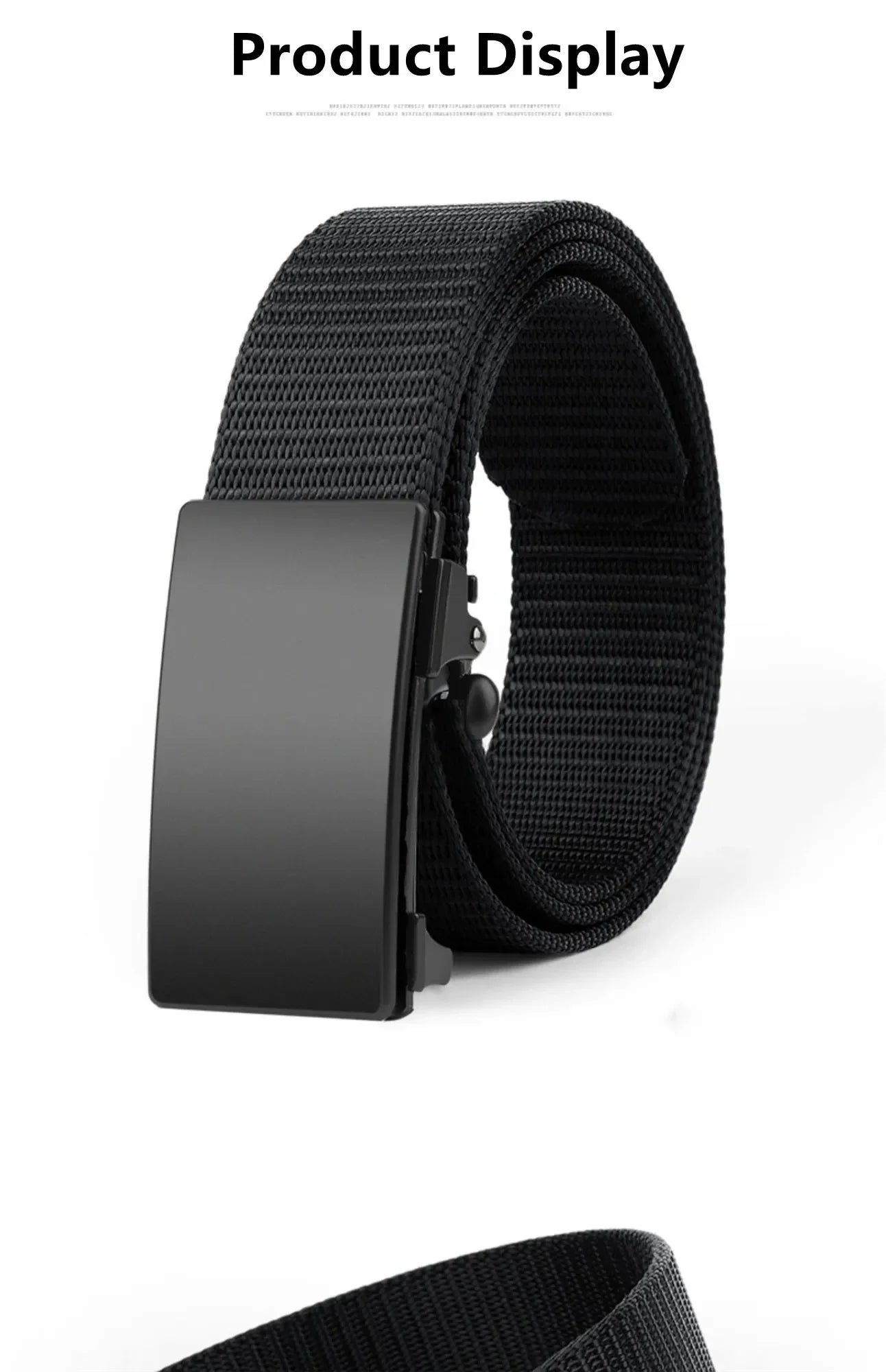 Ceinture Homme Sport & Loisir – Boucle Automatique à Dégagement Rapide | Sans Trous & Ultra Résistante🚚 Livraison rapide en 8 à 12 jours ouvrés depuis la France FelizShop