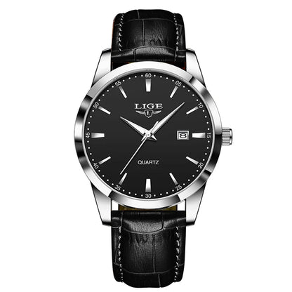 Montre Homme LIGE – Bracelet Cuir Marron – Chronographe Sport & Élégance🚚 Livraison rapide en 8 à 12 jours ouvrés depuis la France FelizShop