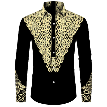 Chemise Dashiki Africaine Homme – Imprimé Ethnique, Manches Longues & Style Streetwear
🚚Livraison rapide gratuite et sécurisée FelizShop