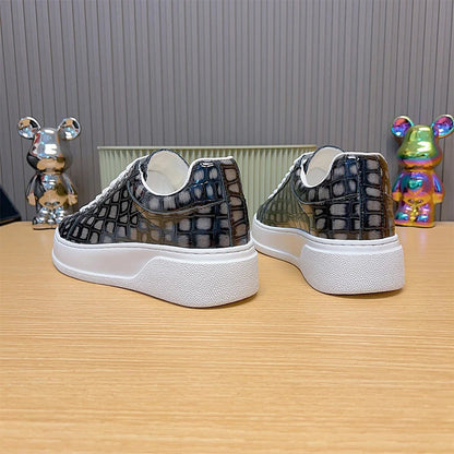 Baskets à plateforme à bout rond — Chaussures plates casual à lacets
🚚 Livraison rapide en 8 à 12 jours ouvrés depuis la France FelizShop