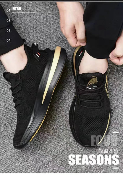 Baskets Homme Été 2025 – Sneakers Noires à Bout Rond | Chaussures Respirantes Tendance Printemps/Été
🚚 Livraison rapide en 8 à 12 jours ouvrés depuis la France FelizShop
