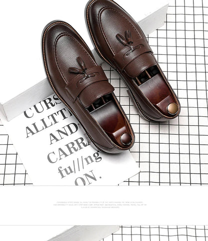 Chaussures pour homme en cuir véritable — Oxford de haute qualité — Sneakers outdoor style italien — Noires — Design élégant pour bureau, jogging ou tenue habillée🚚 Livraison rapide FelizShop