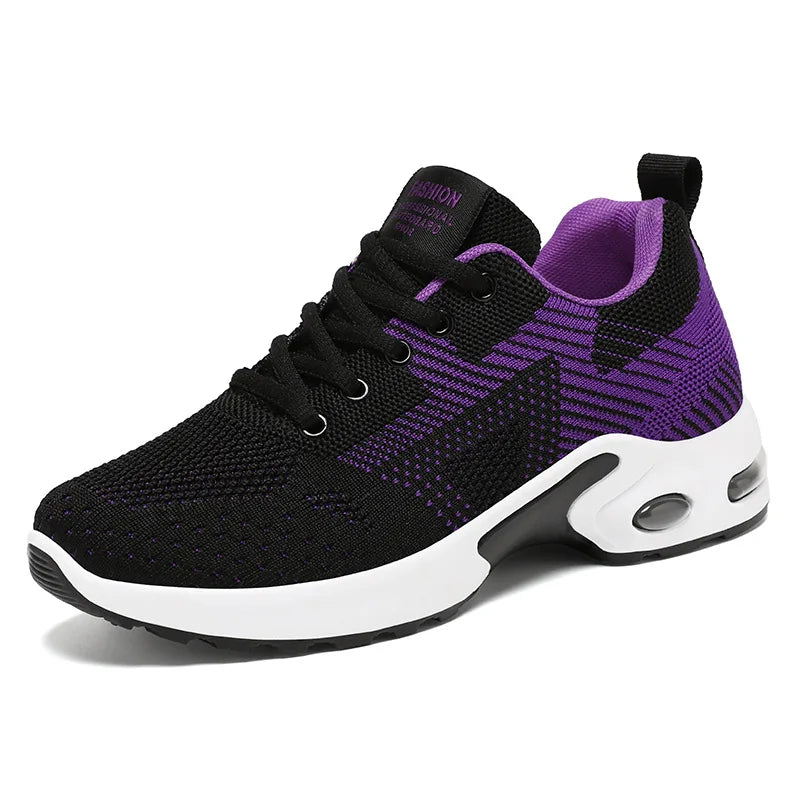 Baskets de Running Femme 2025 – Chaussures de Sport Respirantes à Coussin d’Air | Confort & Grandes Tailles🚚 Livraison rapide en 8 à 12 jours ouvrés depuis la France FelizShop