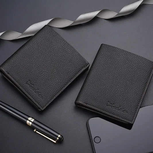 Portefeuille Homme  – Fin, Compact & Élégant | Avec Poche à Monnaie🚚 Livraison rapide en 8 à 12 jours ouvrés depuis la France FelizShop
