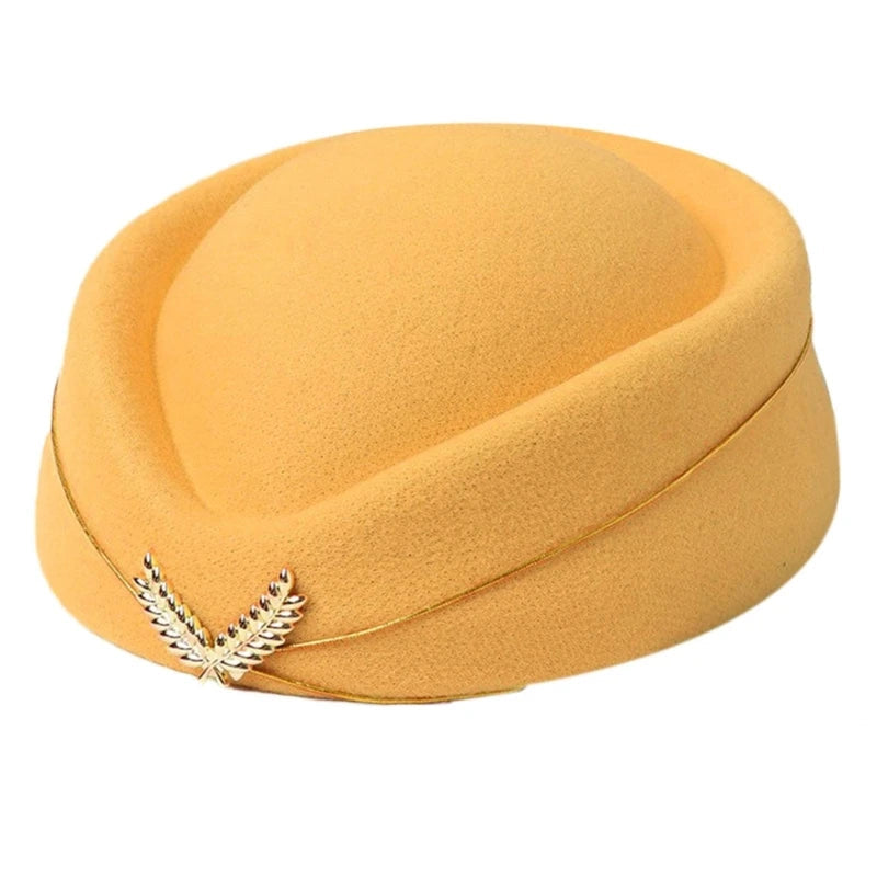 Chapeau Hôtesse de l’Air – Accessoire Uniforme & Cosplay Élégant Femme FelizShop