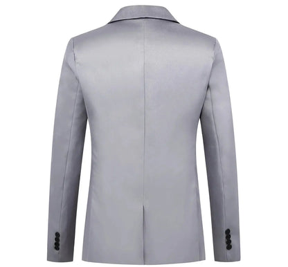 Veste de Costume Homme Tendance – Coupe Slim & Décontractée | Non Froissable, Bouton Unique🚚 Livraison rapide en 8 à 12 jours ouvrés depuis la France FelizShop