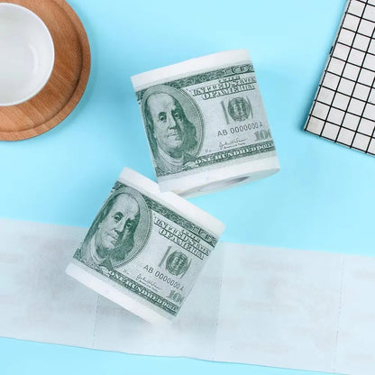 Papier Toilette Billet 100 Dollars – Gag Amusant et Cadeau Insolite FelizShop