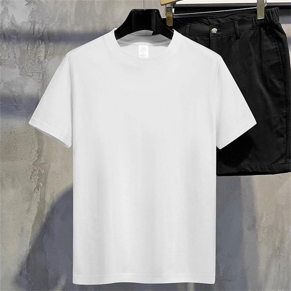 T-shirt Unisexe d’Été en Coton – Col Rond Uni🚚 Livraison rapide en 8 à 12 jours ouvrés depuis la France FelizShop
