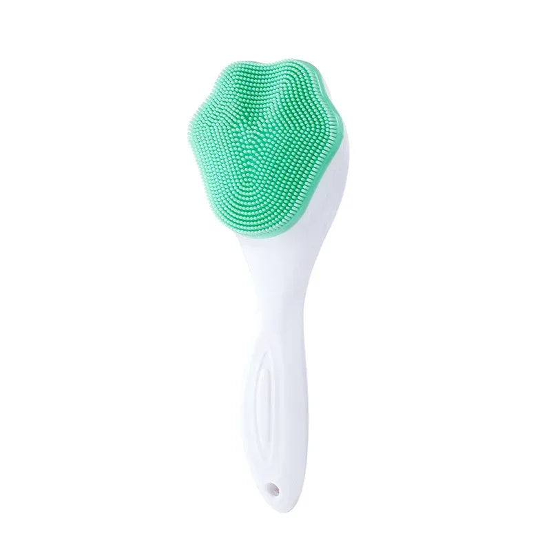 Soft Silicone Facial Cleansing Brush 2 in 1 Silicone Face Mask Brush & Face Scrubber For Exfoliating Massaging Remove Blackhead 🚚 Livraison rapide en 8 à 12 jours ouvrés depuis la France FelizShop