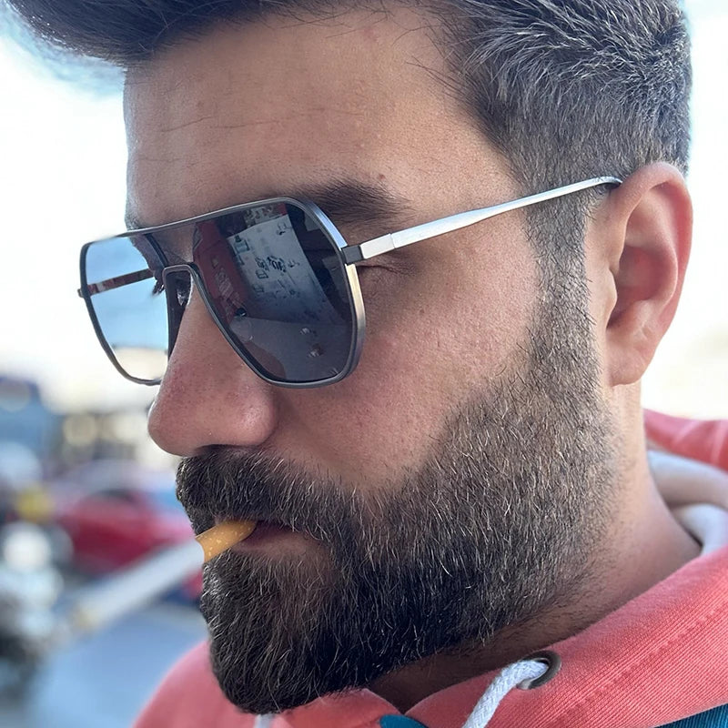 Lunettes de Soleil Photochromiques de Luxe – Polarisées & Anti-Éblouissement – Unisexe UV400🚚 Livraison rapide en 8 à 12 jours ouvrés depuis la France FelizShop