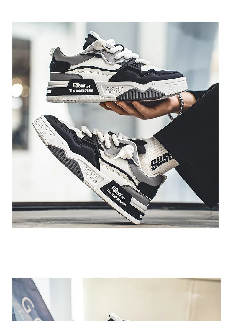 Baskets Chunky Homme 2025 – Sneakers Streetwear à Semelle Épaisse Antidérapante | Style Tendance Jeune & Urbain🚚 Livraison rapide en 8 à 12 jours ouvrés depuis la France FelizShop