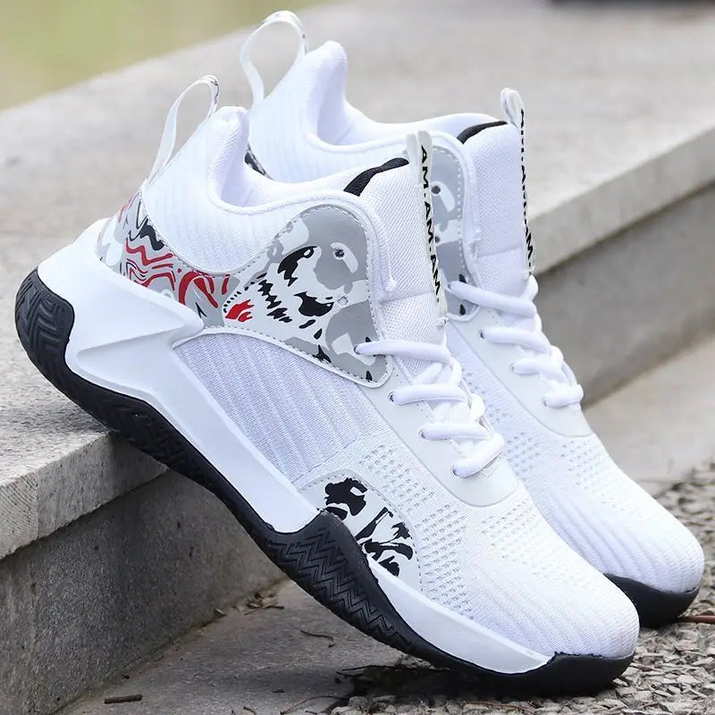 Chaussures de Basketball pour Homme – Baskets de Sport à Amorti, Confortables et Résistantes, Sneakers Jeunesse pour le Jeu et l’Entraînement🚚 Livraison rapide en 8 à 12 jours ouvrés depuis la France FelizShop