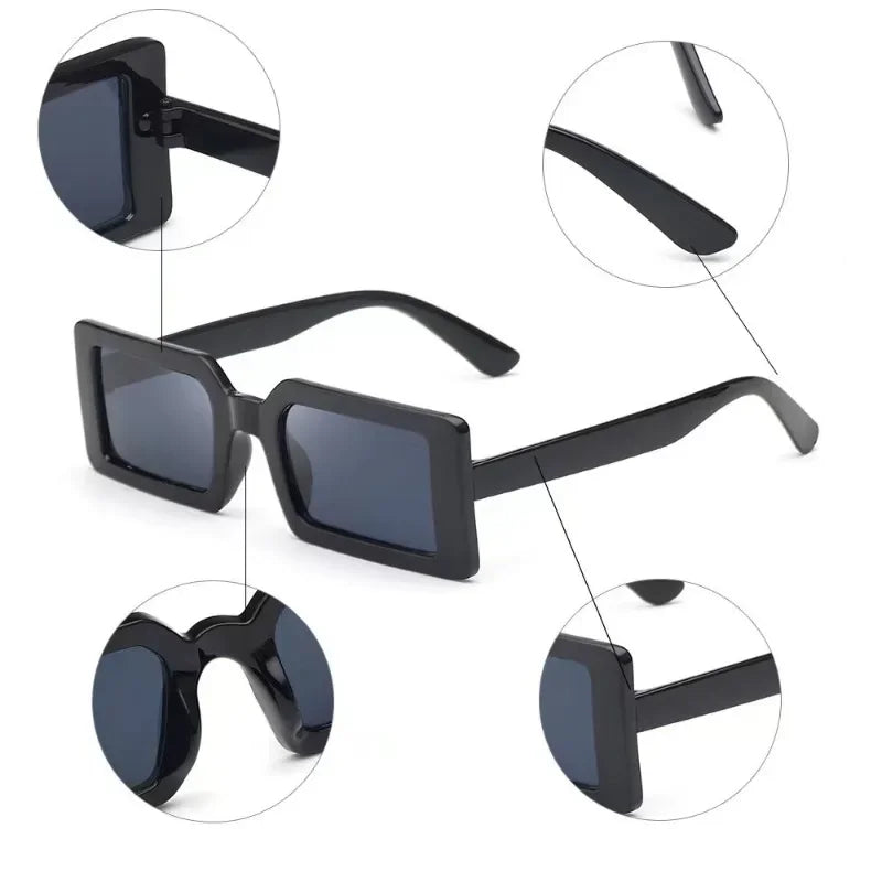 Lunettes de Soleil Femme Petit Format – Style Jelly Color UV400 FelizShop