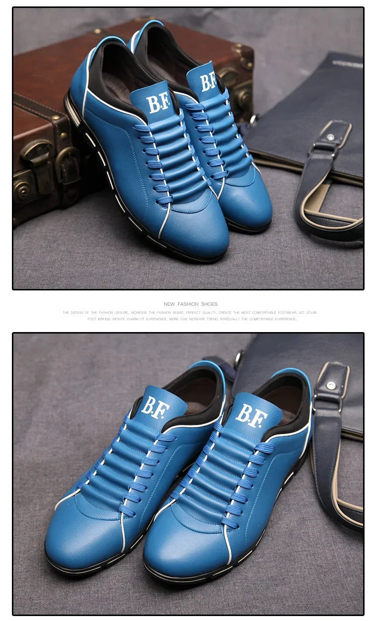 Chaussures casual pour homme — Nouveau style britannique élégant — Chaussures plates confortables et résistantes, pour toutes saisons, banquets ou usage quotidien🚚 Livraison rapide en 8 à 12 jours ouvrés depuis la FelizShop