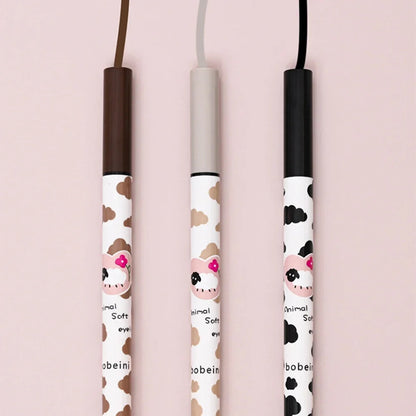 Eyeliner Liquide Waterproof – Noir & Brun | Séchage Rapide, Effet Lying Silkworm pour Regard Agrandi🚚 Livraison rapide FelizShop