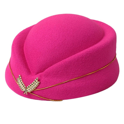 Chapeau Hôtesse de l’Air – Accessoire Uniforme & Cosplay Élégant Femme FelizShop