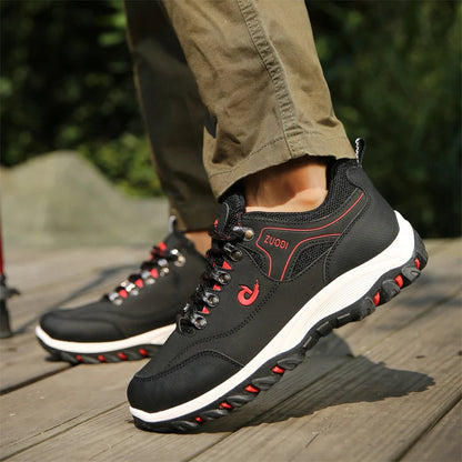 Chaussures Décontractées Homme en Cuir – Sneakers Légères Style Tennis | Printemps, Automne, Hiver FelizShop