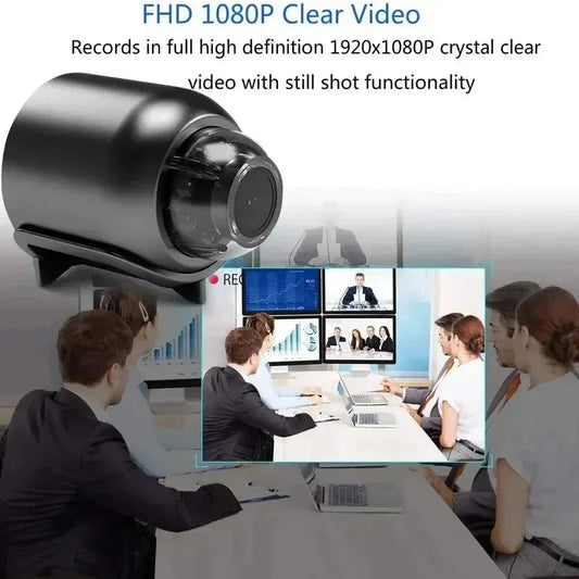 Caméra de Surveillance Mini WiFi 1080P HD – Caméra Intelligente d’Intérieur avec Vision Nocturne, Détection Humaine AI, Audio/Vidéo Sans Fil, Sécurité Domestique 
🚚 Livraison rapide en 8 à 12 jours ouvrés FelizShop