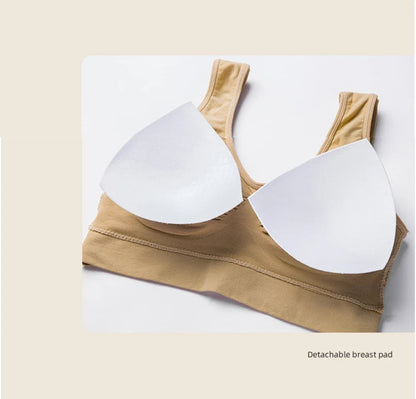Brassière de sport respirante pour femmes — Soutien-gorge fitness avec coussinets amovibles — Sans coutures, push-up, idéale pour course et gym🚚 Livraison rapide en 8 à 12 jours ouvrés depuis la France FelizShop