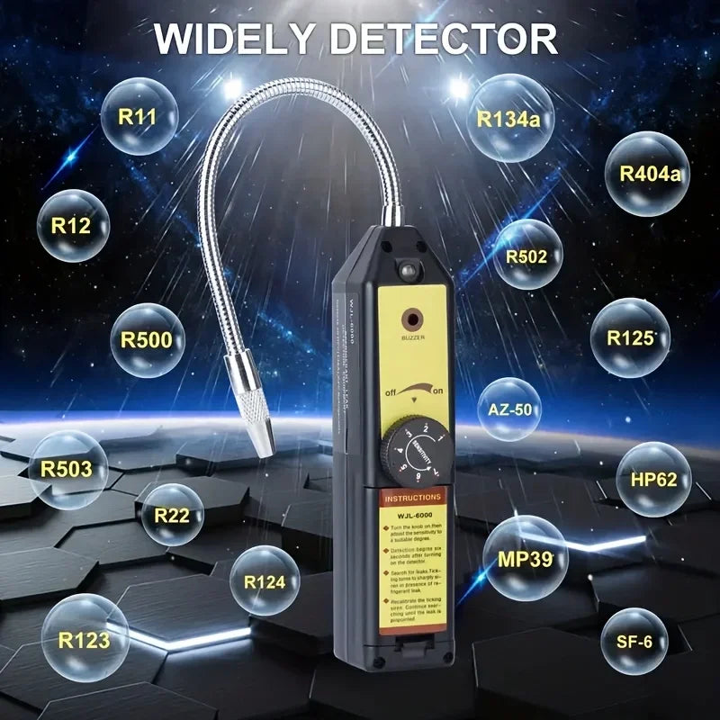 Détecteur Fuites Halogène WJL-6000 – Climatisation & Réfrigérant FelizShop
