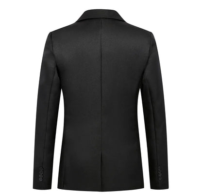 Veste de Costume Homme Tendance – Coupe Slim & Décontractée | Non Froissable, Bouton Unique🚚 Livraison rapide en 8 à 12 jours ouvrés depuis la France FelizShop