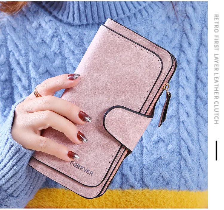 Portefeuille Femme Rose – Lettre Initiale | Compact, Stylé & Pratique🚚 Livraison rapide en 8 à 12 jours ouvrés depuis la France FelizShop